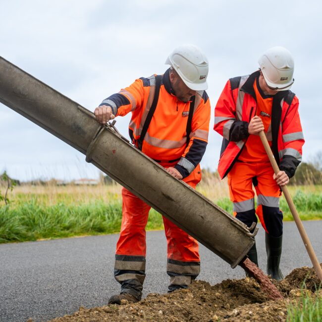 Génie civil traditionnel - Odéon Réseaux