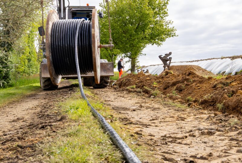 génie civil tranchée traditionnelle - Odéon Réseaux